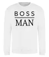 Свитшот Boss man Белый Свитшот Boss man Белый фото