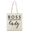 Эко-сумка Boss lady Бежевый Эко-сумка Boss lady Бежевый фото