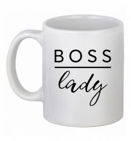 Чашка керамічна Boss lady