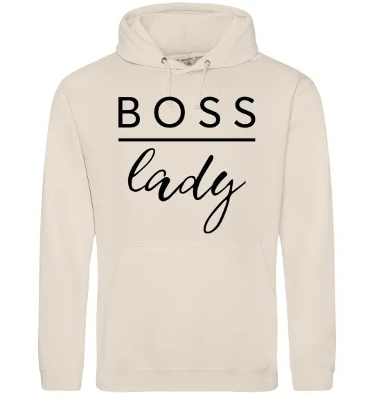 Женская толстовка (худи) Boss lady Таш фото