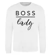 Світшот Boss lady Білий фото