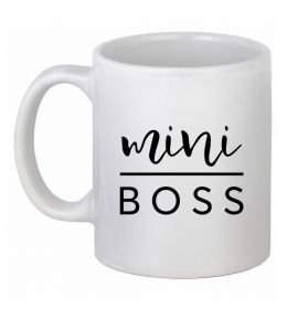 Чашка керамическая Mini boss