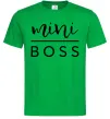 Чоловіча футболка Mini boss Зелений фото