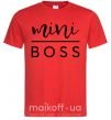 Чоловіча футболка Mini boss Червоний фото