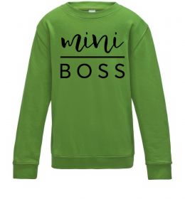 Детский Свитшот Mini boss