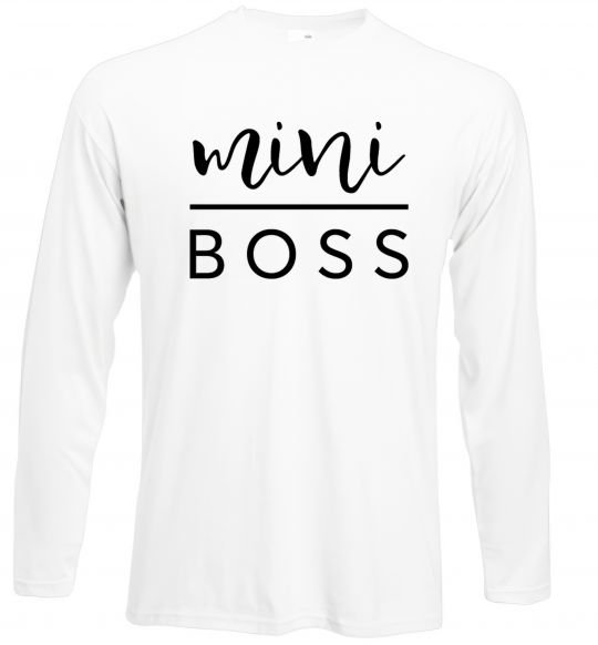 Реглан Mini boss Білий фото