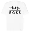 Футболка Оверсайз Mini boss Білий фото
