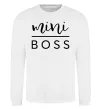 Світшот Mini boss Білий фото