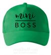 Кепка Mini boss Зеленый фото