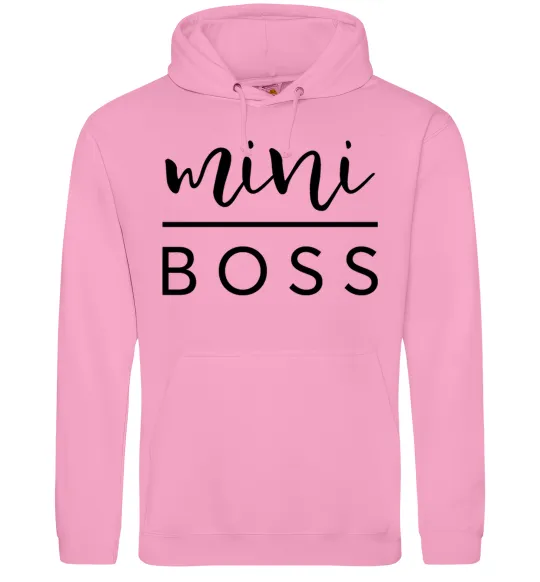 Жіноча толстовка (худі) Mini boss Рожевий фото