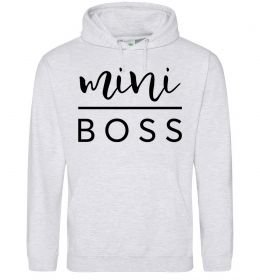 Женская толстовка (худи) Mini boss