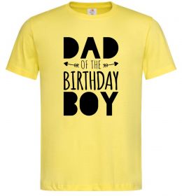 Мужская футболка Dad of the birthday boy Мужская футболка Dad of the birthday boy