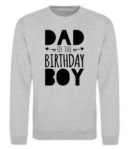 Світшот Dad of the birthday boy Світшот Dad of the birthday boy