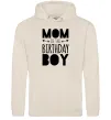 Женская толстовка (худи) Mom of the birthday boy Таш фото