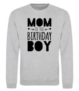 Свитшот Mom of the birthday boy