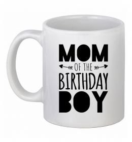 Чашка керамічна Mom of the birthday boy Чашка керамічна Mom of the birthday boy