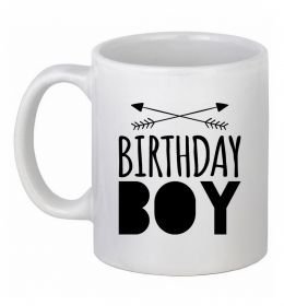Чашка керамическая Birthday boy boho