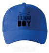 Кепка Birthday boy boho Яскраво-синій фото