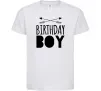 Дитяча футболка Birthday boy boho Білий Дитяча футболка Birthday boy boho Білий фото