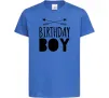 Дитяча футболка Birthday boy boho Яскраво-синій Дитяча футболка Birthday boy boho Яскраво-синій фото