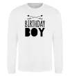 Свитшот Birthday boy boho Белый фото