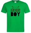 Мужская футболка Birthday boy boho Зеленый Мужская футболка Birthday boy boho Зеленый фото