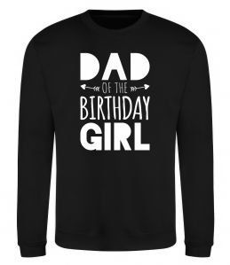 Світшот Dad of the birthday girl