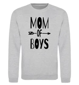 Світшот Mommy to be legs Сірий меланж фото