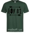 Мужская футболка Boy 1 Темно-зеленый фото