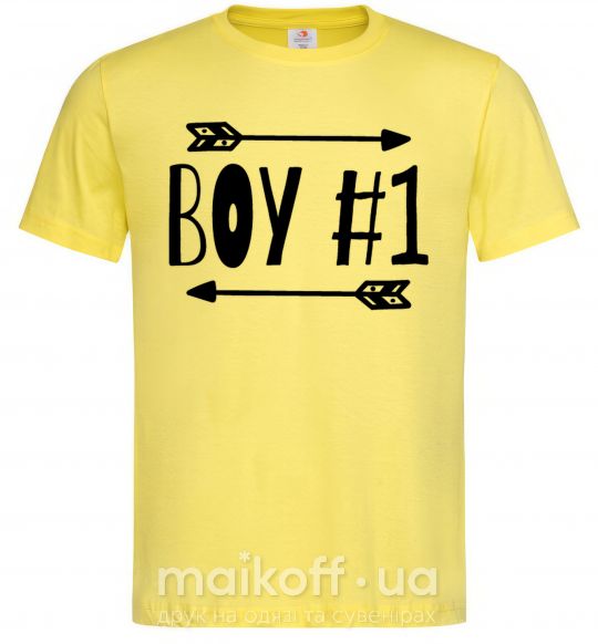 Чоловіча футболка Boy 1 Лимонний фото