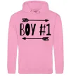 Мужская толстовка (худи) Boy 1 Розовый фото