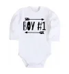 Дитячий бодік Boy 1 Білий фото
