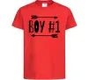 Дитяча футболка Boy 1 Червоний фото