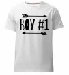 Чоловіча преміум футболка Boy 1 Білий фото