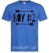Мужская футболка Boy 2 Ярко-синий фото