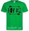 Мужская футболка Boy 2 Зеленый фото