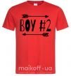Чоловіча футболка Boy 2 Червоний фото