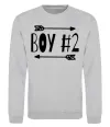 Свитшот Boy 2 Серый меланж фото