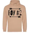 Мужская толстовка (худи) Boy 2 Песочный Мужская толстовка (худи) Boy 2 Песочный фото
