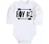 Детский боди Boy 2 Белый фото