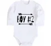 Дитячий бодік Boy 2 Білий фото
