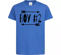 Детская футболка Boy 2 Ярко-синий фото