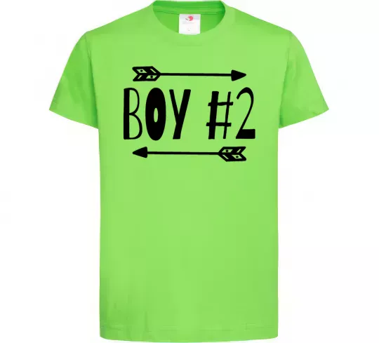 Детская футболка Boy 2 Лаймовый фото