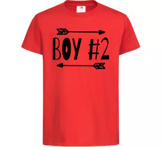 Детская футболка Boy 2 Красный фото