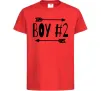 Детская футболка Boy 2 Красный фото