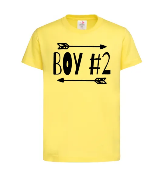 Детская футболка Boy 2 Лимонный фото