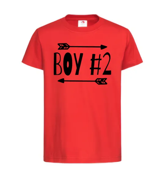 Детская футболка Boy 2 Красный фото