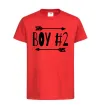 Детская футболка Boy 2 Красный фото