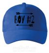 Кепка Boy 2 Ярко-синий фото