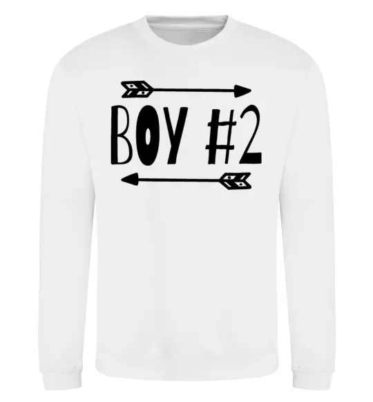 Свитшот Boy 2 Белый фото